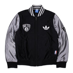 Adidas Brooklyn Nets Firebird Bomberjacke