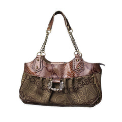 D&G Vintage Y2K Chain-Shoulder-Bag