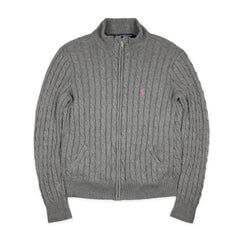 Ralph Lauren Zopfmuster Strickjacke