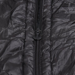Adidas Pufferjacke Chile 62 Schwarz Gold Herren Polyester – Nahaufnahme-3