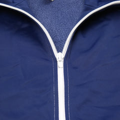 Adidas Trackjacket Firebird Blau Weiß Herren Polyester, Cupro – Nahaufnahme-3