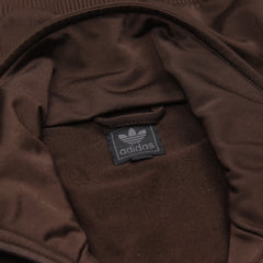 Adidas Trackjacket Firebird Braun Grün Herren Polyester – Nahaufnahme-4