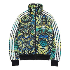 Adidas Trackjacket Firebird Bunt Damen Polyester – Vorderansicht
