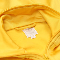 Adidas Trackjacket Firebird Gelb Weiß Damen Polyester – Nahaufnahme-3
