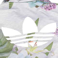 Adidas Trackjacket Firebird Grau Bunt Damen Polyester – Nahaufnahme-2