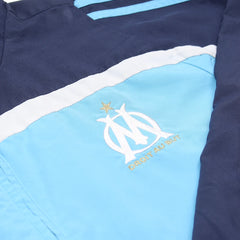 Adidas Trackjacket Fußballverein Hellblau Marineblau Herren Polyester – Nahaufnahme-2