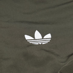 Adidas Trackjacket Firebird Khaki Weiß Herren Polyester – Nahaufnahme-1