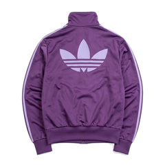 Adidas Trackjacket Firebird Lila Flieder Damen Polyester – Rückseite
