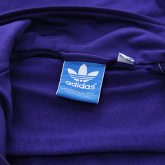 Adidas Trackjacket Firebird Lila Hellblau Herren Polyester – Nahaufnahme-2