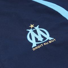 Adidas Trackjacket Fußballverein Marineblau Hellblau Herren Polyester – Nahaufnahme-2
