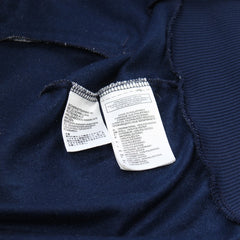 Adidas Trackjacket Firebird Marineblau Weiß Herren Polyester – Nahaufnahme-3