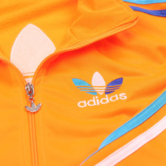Adidas Trackjacket Chile 62 Orange Blau Herren Polyester – Nahaufnahme-1
