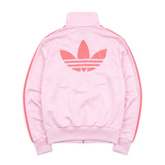 Adidas Trackjacket Firebird Pink Orange Damen Polyester – Rückseite