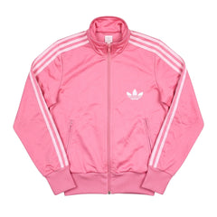 Adidas Trackjacket Firebird Pink Rose Damen Polyester – Vorderansicht