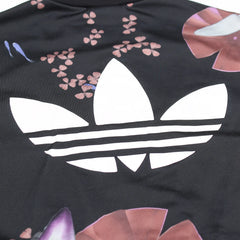 Adidas Trackjacket Firebird Schwarz Bunt Damen Polyester – Nahaufnahme-2