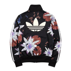 Adidas Trackjacket Firebird Schwarz Bunt Damen Polyester – Rückseite