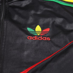 Adidas Trackjacket Chile 62 Schwarz Bunt Herren Polyester – Nahaufnahme-2