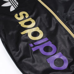 Adidas Trackjacket Chile 62 Schwarz Gold Herren Polyester – Nahaufnahme-1