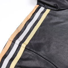 Adidas Trackjacket Chile 62 Schwarz Gold Herren Polyester – Nahaufnahme-2