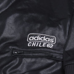 Adidas Trackjacket Chile 62 Schwarz Herren Polyester – Nahaufnahme-3