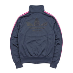 Adidas Trackjacket Firebird Schwarz Pink Damen Polyester – Rückseite