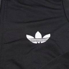 Adidas Trackjacket Firebird Schwarz Weiß Damen Polyester – Nahaufnahme-1