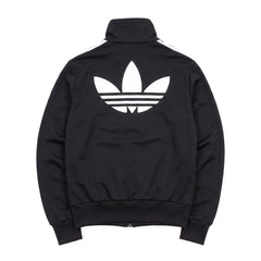 Adidas Trackjacket Firebird Schwarz Weiß Damen Polyester – Rückseite