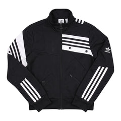 Adidas Trackjacket Adibreak Schwarz Weiß Damen Polyester – Vorderansicht