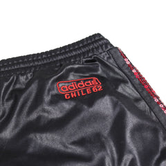 Adidas Trackpants Chile 62 Schwarz Rot Damen Polyester – Nahaufnahme-3