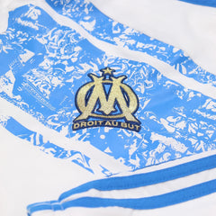 Adidas Tracksuit Fußballverein Weiß Blau Herren Polyester – Nahaufnahme-2