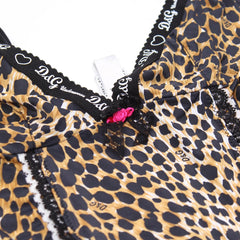 D&G Underwear Designer Braun Schwarz Damen Nylon, Elastan – Nahaufnahme-2