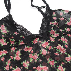 D&G Underwear Designer Schwarz Pink Damen Nylon, Elastan – Nahaufnahme-2