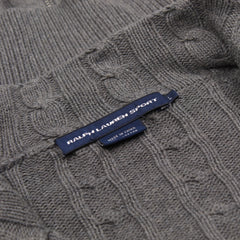 Ralph Lauren Zopfmuster Strickjacke