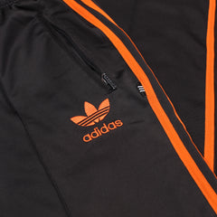 Adidas Firebird Vintage Jogger Jogginghose Sweatpants Schwarz Orange