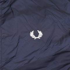 Fred Perry Jacke Casual Marineblau Herren Nylon – Nahaufnahme-1
