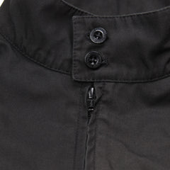Fred Perry Jacke Casual Schwarz Rot Herren Baumwolle – Nahaufnahme-2