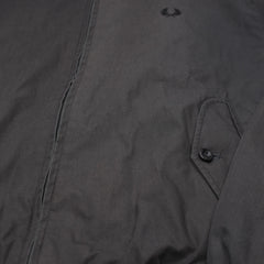 Fred Perry Jacke Casual Schwarz Rot Herren Baumwolle – Nahaufnahme-3
