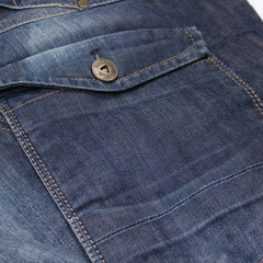 G-Star Jeans Straight Blau Marineblau Herren Baumwolle – Nahaufnahme-2