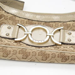 Guess Handtasche Y2K Beige Braun Damen Baumwolle Kunstleder – Nahaufnahme-2
