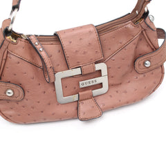 Guess Handtasche Y2K Braun Damen Kunstleder – Nahaufnahme-2