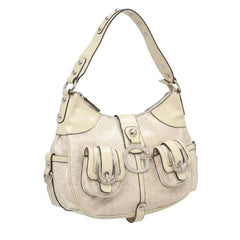 Guess Handtasche Y2K Creme Beige Damen Kunstleder – Vorderansicht