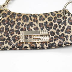 Guess Handtasche Y2K Gold Beige Damen Kunstleder – Nahaufnahme-2