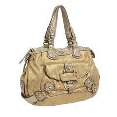 Guess Handtasche Y2K Gold Damen Kunstleder – Vorderansicht