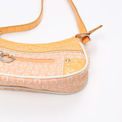 Guess Handtasche Y2K Orange Damen Baumwolle, Kunstleder – Nahaufnahme-3