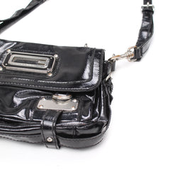 Guess Handtasche Y2K Schwarz Damen Kunstleder – Nahaufnahme-3