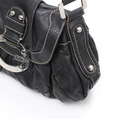 Guess Handtasche Y2K Schwarz Silber Damen Kunstleder – Nahaufnahme-3