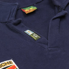 La Martina Polo Chief Keef Marineblau Herren Baumwolle – Nahaufnahme-3
