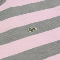 Lacoste Knit Pasha Grau Pink Herren Wolle Acryl – Nahaufnahme-1