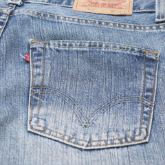 Levi’s Jeans Bootcut Blau Herren Baumwolle – Nahaufnahme-1