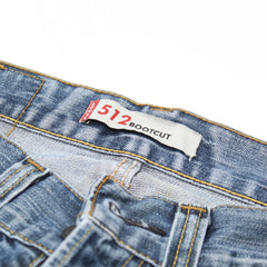 Levi’s Jeans Bootcut Blau Herren Baumwolle – Nahaufnahme-2